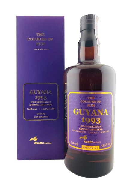 Enmore 1993 29 Year Old Colours of Rum Edition No.8