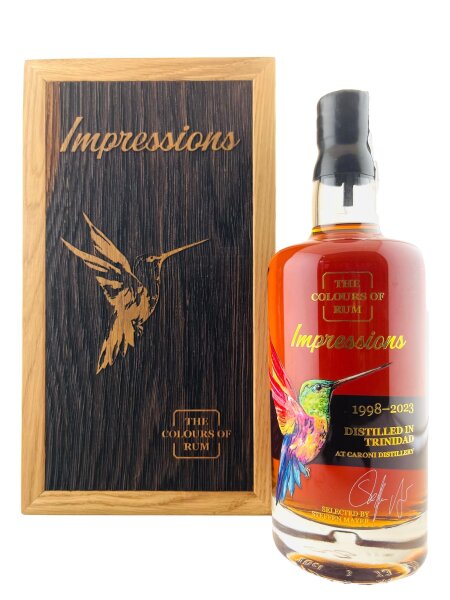 Caroni 1998 25 Jahre Alt Colours of Rum Impressions Series Edition No.1