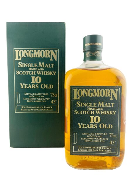 Longmorn 1960s 10 Jahre Alt Rozes Import