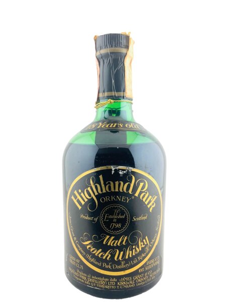 Highland Park 1960 18 Jahre Alt Ferraretto Import