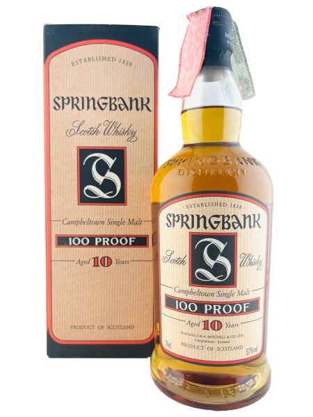 Springbank 2000s 10 Jahre Alt 100 Proof