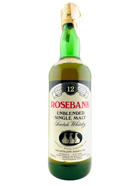 Rosebank 1980s 12 Jahre Alt Jacques Import