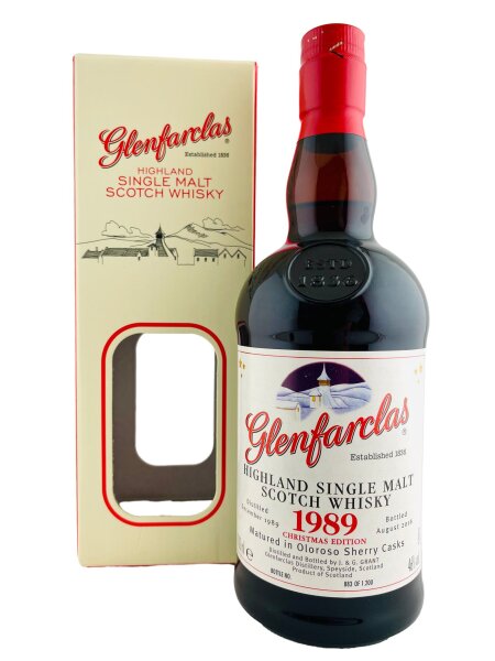 Glenfarclas 1989 Christmas Edition German Import