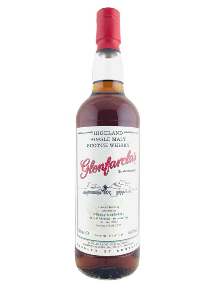 Glenfarclas 2007 16th Whisky Herbst Berlin