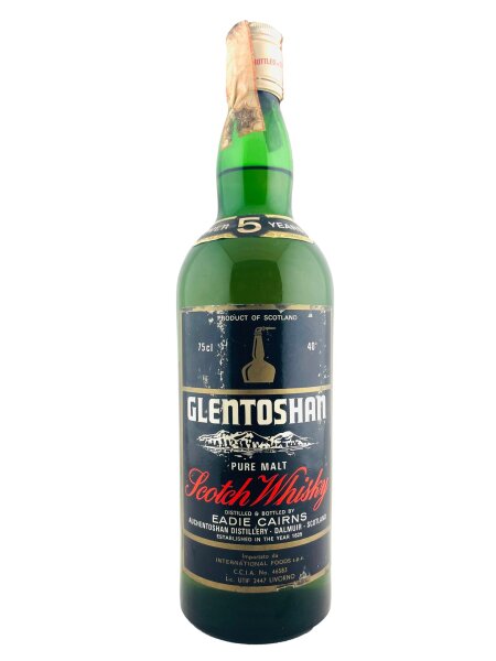 Auchentoshan 1970s 5 Year Old "Glentoshan" Eadie Cairns