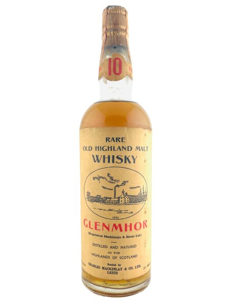 Glen Mhor 1960s 10 Jahre Alt Pescarmona Import