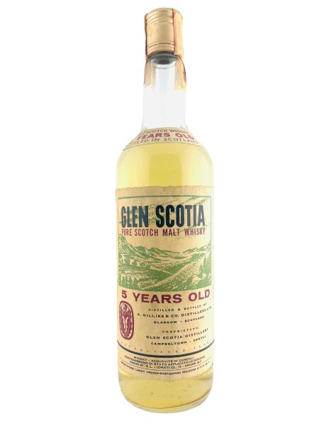 Glen Scotia 1970s 5 Jahre Alt Landy Freres Import Tall