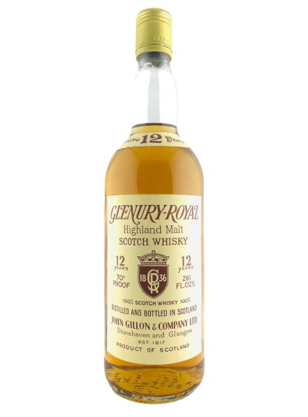 Glenury Royal 1970s 12 Jahre Alt