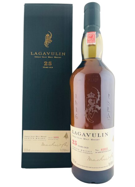 Lagavulin 25 Jahre Alt Release 2002
