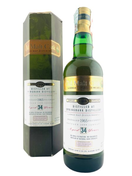 Springbank 1965 34 Jahre Alt Old Malt Cask