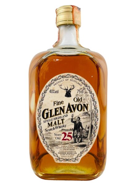 Glen Avon 1980s 25 Jahre Alt Sestante Import