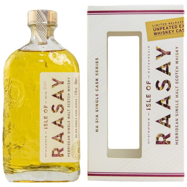 Raasay Na Sia Single Unpeated Ex Rye Cask #19/242