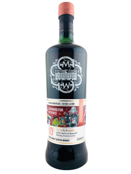 Benrinnes 10 Year Old SMWS A reward for patience Speyside Festival 2022