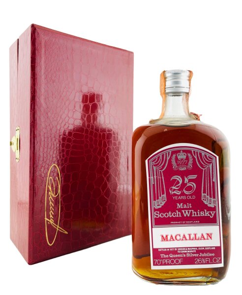 Macallan 25 Jahre Alt Queens Silver Jubilee