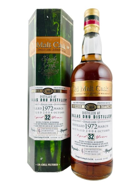 Dallas Dhu 1972 32 Year Old - Old Malt Cask