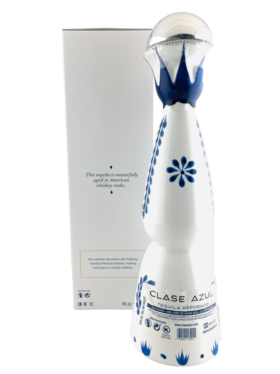 Clase Azul Tequila Reposado 100% Blue Agave, 229,00