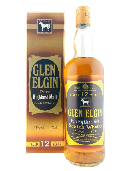 Glen Elgin 1980s 12 Jahre Alt White Horse