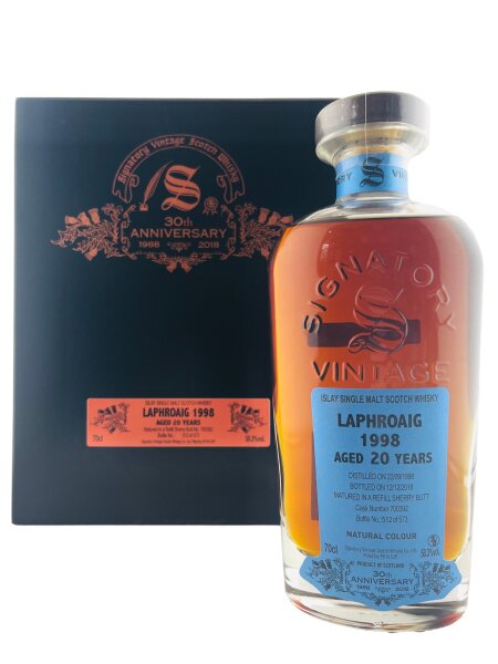 Laphroaig 1998 20 Jahre Alt 30th Anniversary