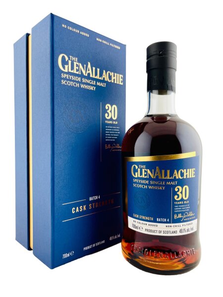 Glenallachie 30 Jahre Alt Cask Strength Batch 4