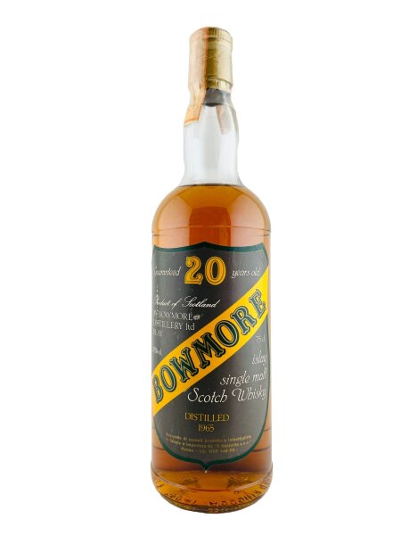 Bowmore 1965 20 Jahre Alt Crest Label