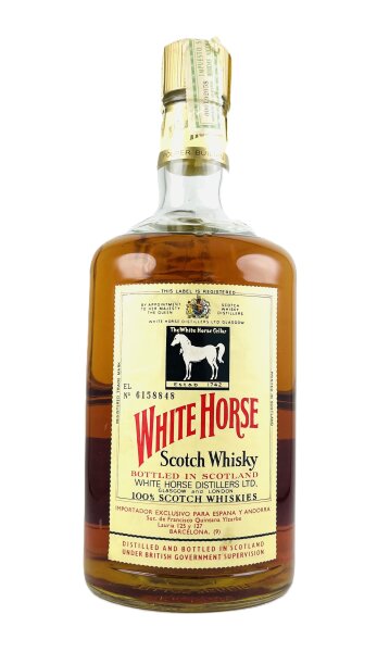 White Horse 1970s Scotch Whisky 2L