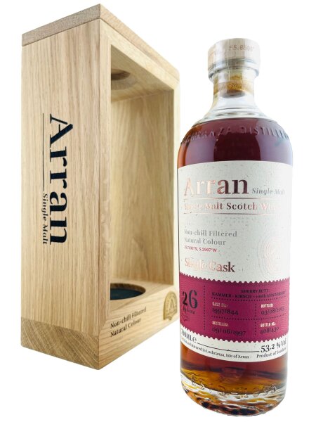 Arran 1997 25 Jahre Alt Single Cask #844