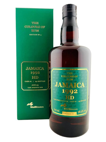 Hampden 1992 29 Year Old Colours of Rum Edition No.4