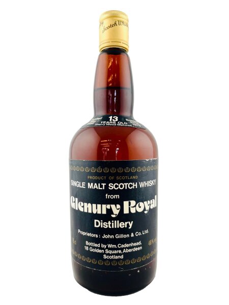 Glenury Royal 1966 13 Jahre Alt Dumpy 46.0%