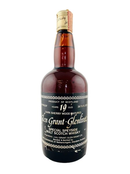Glen Grant 1970s 19 Jahre Alt Dumpy Sutti Import