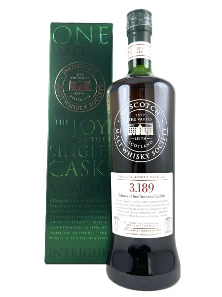 Bowmore 1997 14 Jahre Alt SMWS 3.189 Echoes on bonfires and funfairs