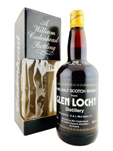 Glenlochy 1958 26 Jahre Alt Cadenhead Dumpy