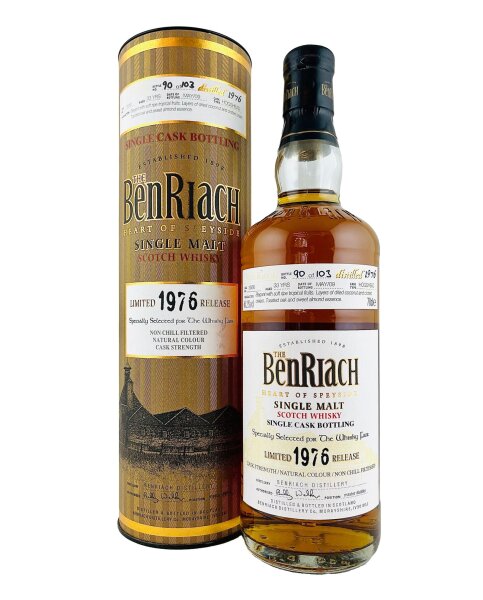 Benriach 1976 33 Year Old The Whisky Fair