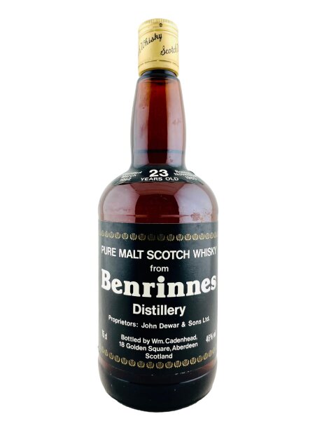 Benrinnes 1962 23 Jahre Alt Cadenhead Dumpy