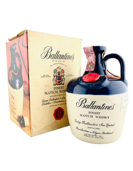 Ballantines 1970s Finest Scotch Decanter