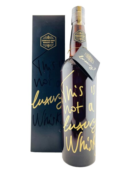 Compass Box This Is Not A Luxury Whisky