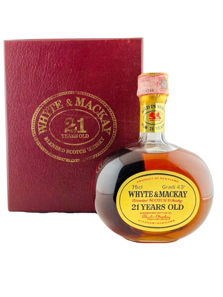 Whyte & Mackay 1980s 21 Jahre Alt
