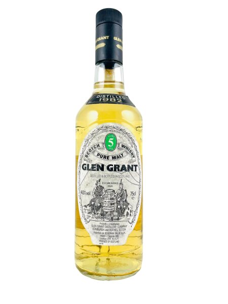 Glen Grant 1982 5 Jahre Alt Seagram Italia Import