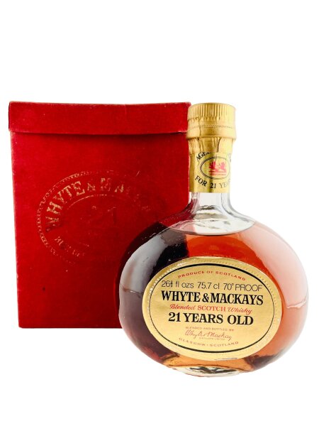 Whyte & Mackay 1970s 21 Jahre Alt 70 Proof