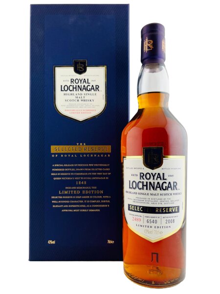 Royal Lochnagar Selected Reserve 2008 Release