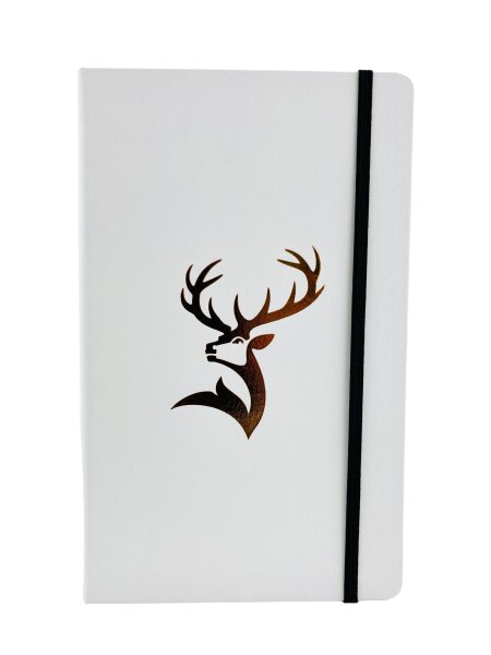 Glenfiddich Notizbuch weiß