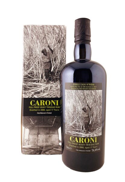 Caroni 2000 Velier 17 Jahre Alt Single Cask Heavy #R4008 TWE