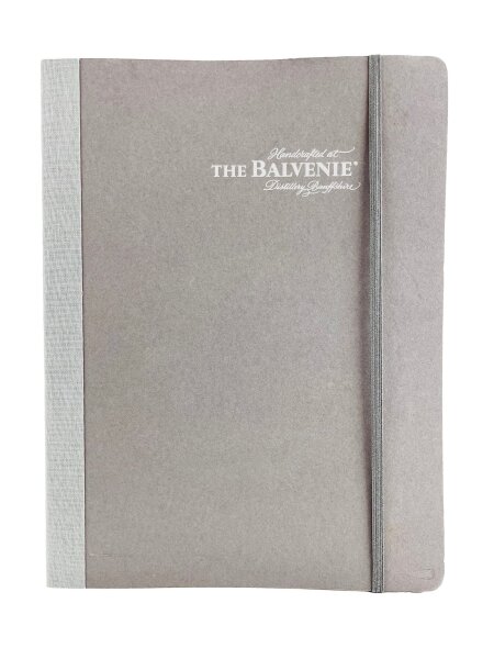 Balvenie Notizbuch grau