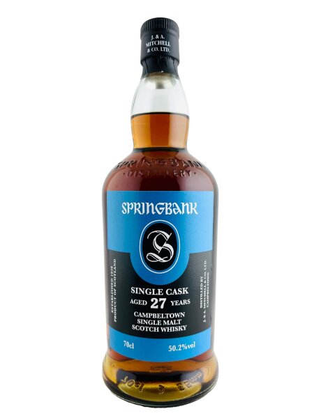 Springbank 1996 Single Cask 27 Jahre Alt b. 2024