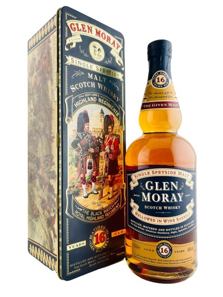 Glen Moray 1990s 16 Jahre Alt Black Watch Highland Regiment