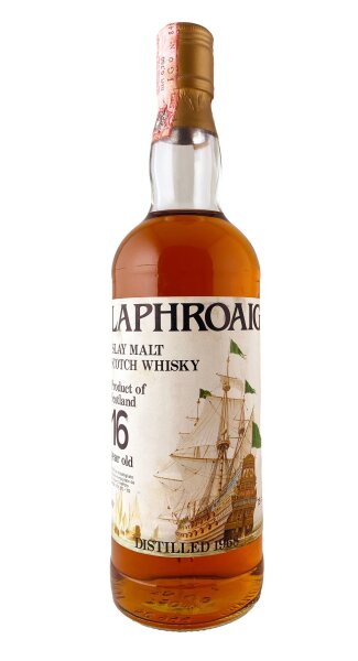 Laphroaig 1968 16 Jahre Alt Ship Label