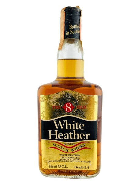 White Heather 1980s 8 Year Old Rinaldi Import