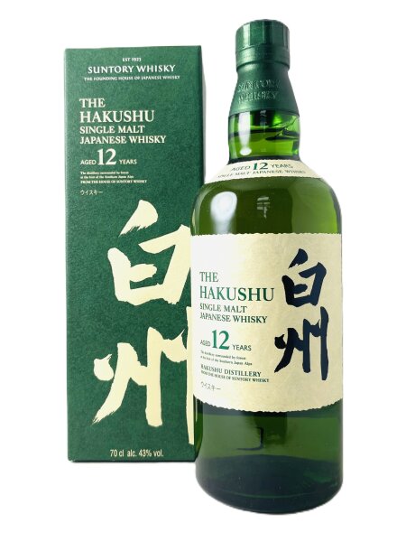 Hakushu 12 Jahre Alt New Box
