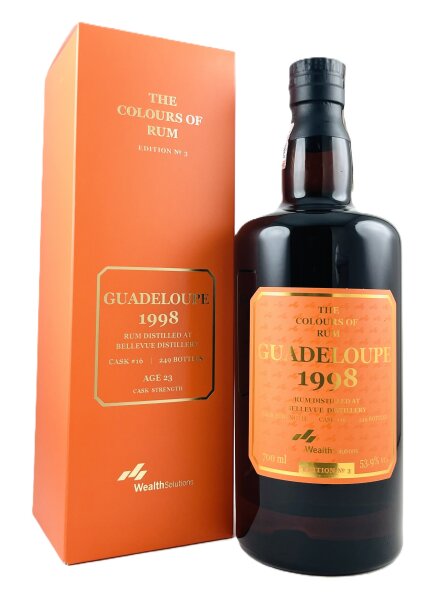 Bellevue 1998 23 Year Old Colours of Rum Edition No.3