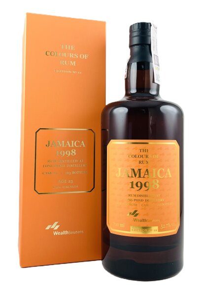 Long Pond 1998 23 Year Old Colours of Rum Edition No.12