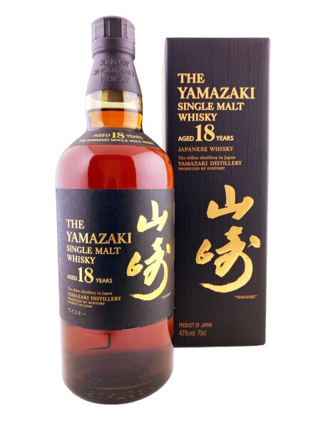 Yamazaki 18 Jahre Alt - Alte Box